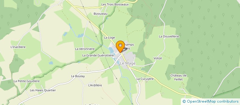 localisation de l'entreprise LABEL MAGEOISE à LE MAGE