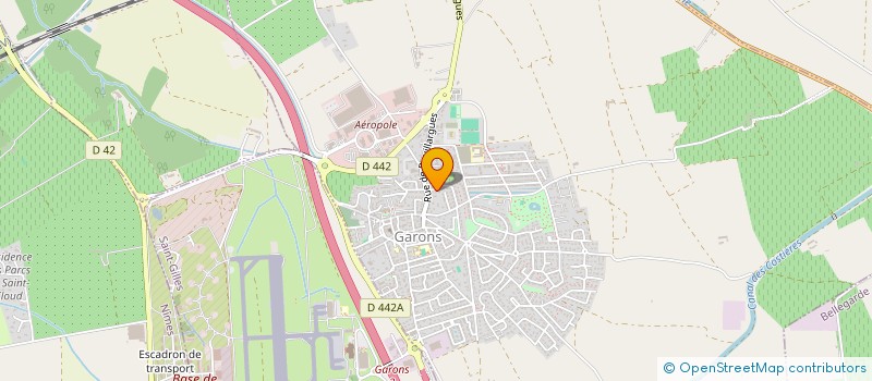 localisation de l'entreprise LABEL MER  GARONS