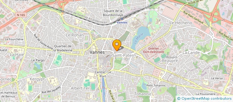 localisation de l'entreprise LABEL MICHE à VANNES