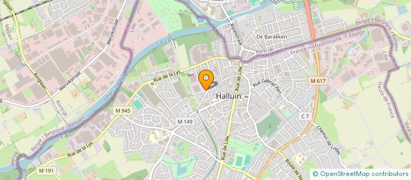 localisation de l'entreprise LABEL NETTOYAGE  HALLUIN
