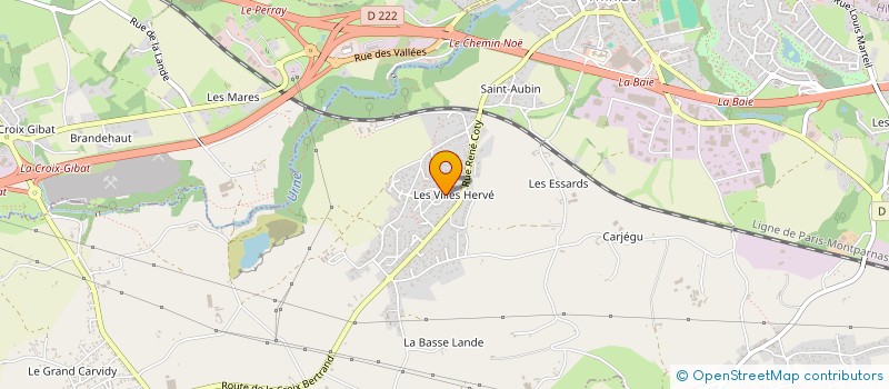 localisation de l'entreprise LABEL'NOTES  YFFINIAC