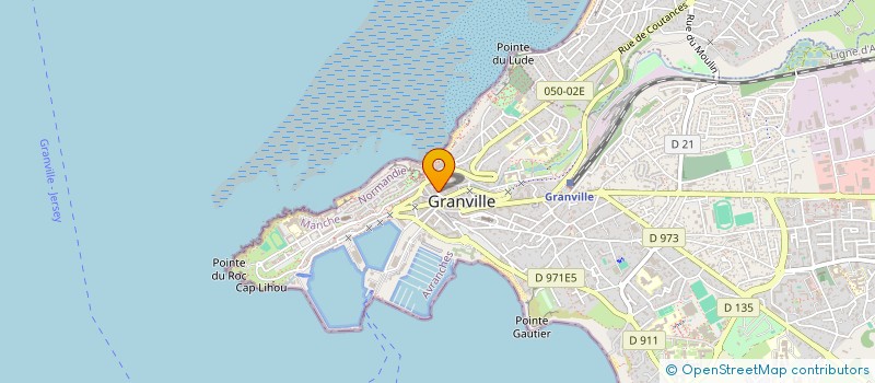 localisation de l'entreprise LABEL NOYAU DUR  GRANVILLE