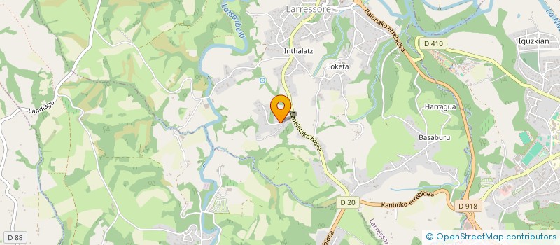 localisation de l'entreprise LABEL OCEAN à USTARITZ