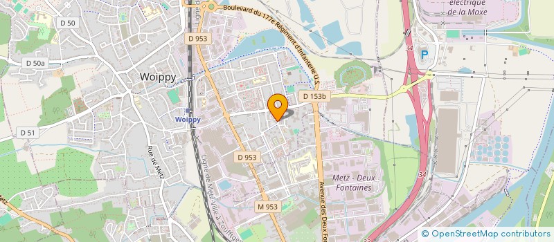 localisation de l'entreprise LABEL ORIENTAL  WOIPPY