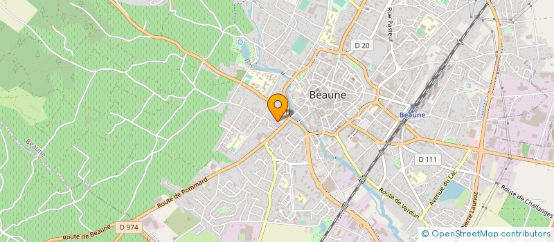 localisation de l'entreprise LABEL OUVRAGE à BEAUNE