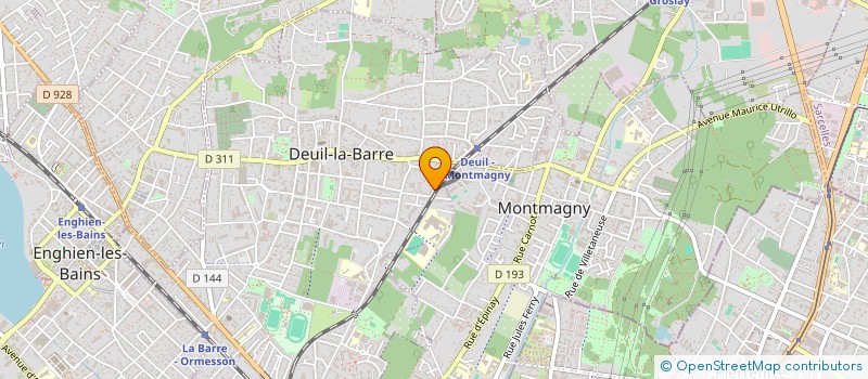 localisation de l'entreprise LABEL PING  DEUIL-LA-BARRE