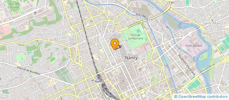 localisation de l'entreprise LABEL PING BONG  NANCY