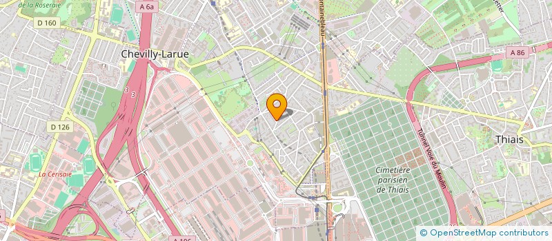 localisation de l'entreprise LABEL PLOMB IMMO  CHEVILLY-LARUE