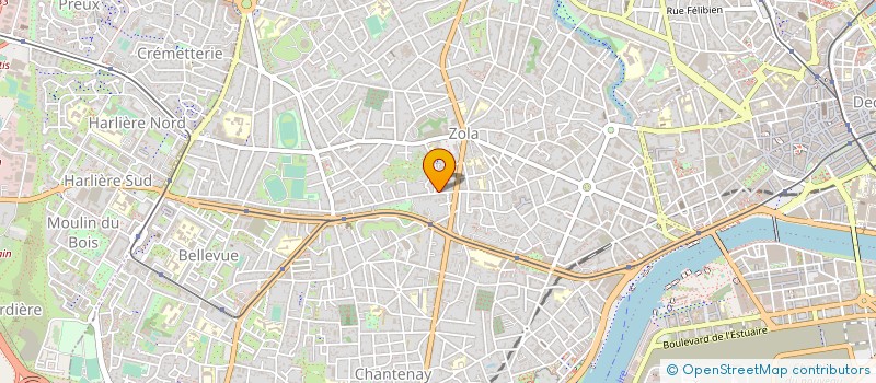 localisation de l'entreprise LABEL PLOMBERIE à NANTES