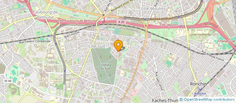 localisation de l'entreprise LABEL PRO SERVICES à LILLE