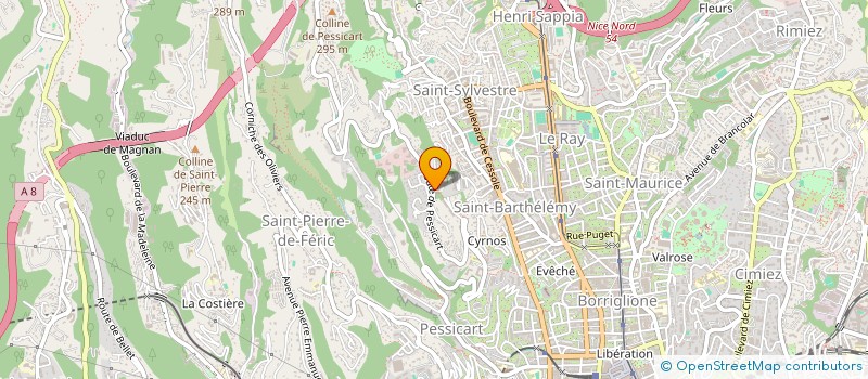 localisation de l'entreprise LABEL RENOV à NICE