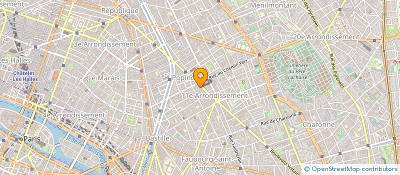 localisation de l'entreprise LABEL'S  PARIS