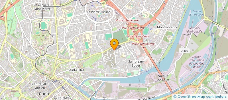 localisation de l'entreprise LABEL SEVEN à CAEN