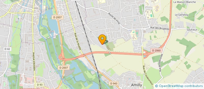 localisation de l'entreprise LABEL SPAS  AMILLY
