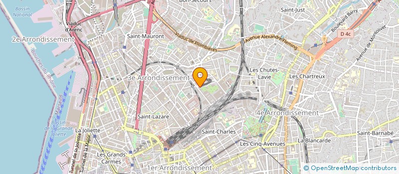 localisation de l'entreprise LABEL SPORTIF à MARSEILLE