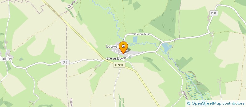 localisation de l'entreprise LABEL@TOITURE  BAIRON ET SES ENVIRONS