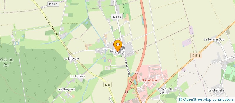 localisation de l'entreprise LABEL VIE à SOULANGY