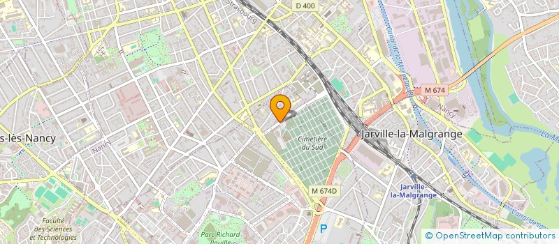 localisation de l'entreprise LABEL VIE  VANDUVRE-LES-NANCY