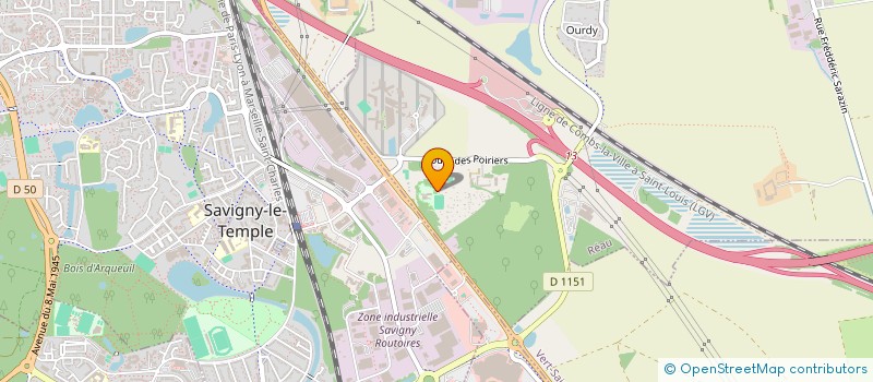 localisation de l'entreprise LABEL VIE  REAU