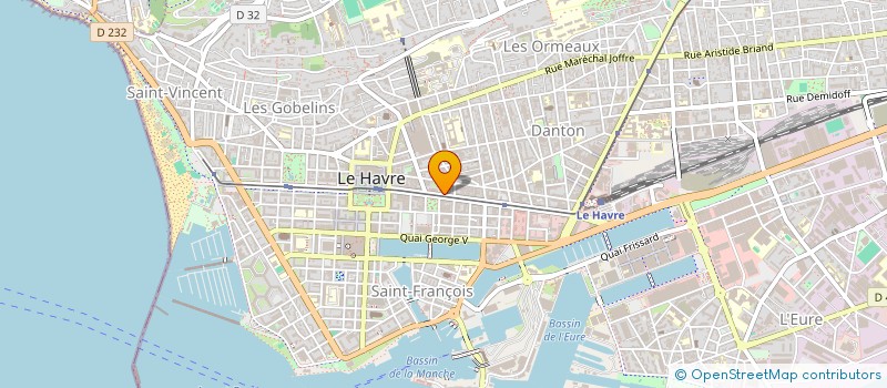localisation de l'entreprise LABEL VIE NORMANDE à LE HAVRE