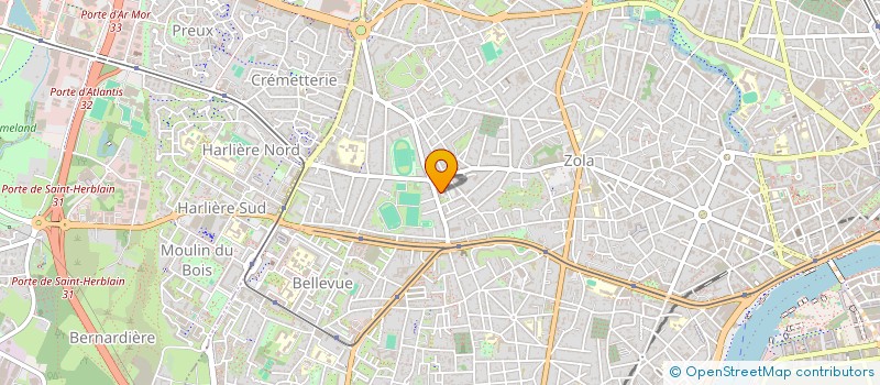 localisation de l'entreprise LABEL'VILLE  NANTES