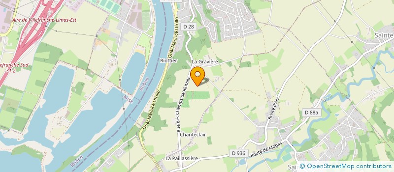 localisation de l'entreprise LABEL VITRINES à FAREINS