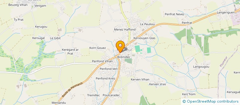 localisation de l'entreprise LABELANTAM  PLOMEUR