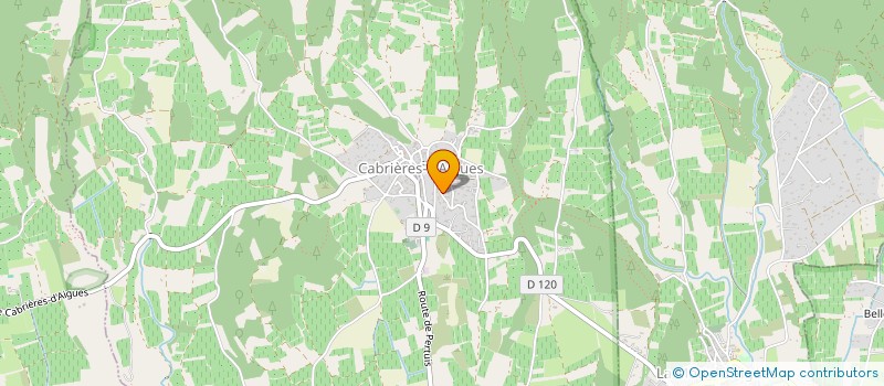 localisation de l'entreprise LABELEM  CABRIERES-D'AIGUES