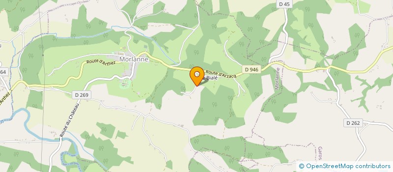 localisation de l'entreprise LABELHABITATION  MORLANNE