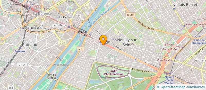 localisation de l'entreprise LABELIANCE VITI MILLESIME à NEUILLY-SUR-SEINE