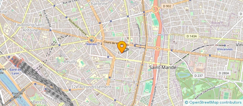 localisation de l'entreprise LABELKOZ  PARIS