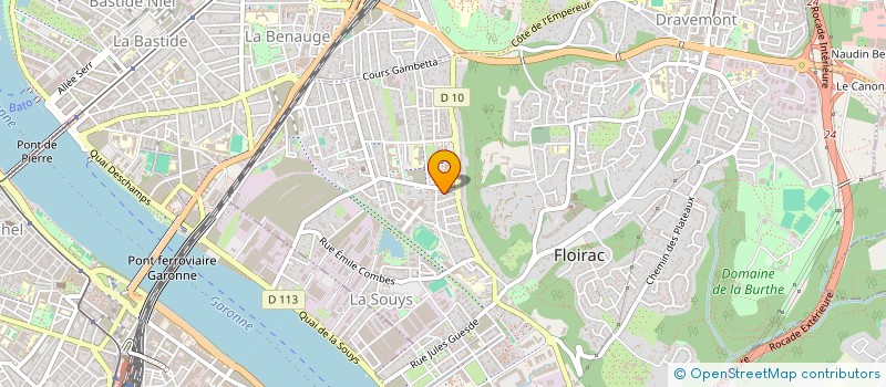 localisation de l'entreprise LABELL EPARGNE  FLOIRAC