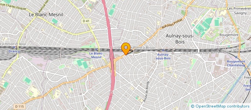 localisation de l'entreprise LABELLABATI  AULNAY-SOUS-BOIS