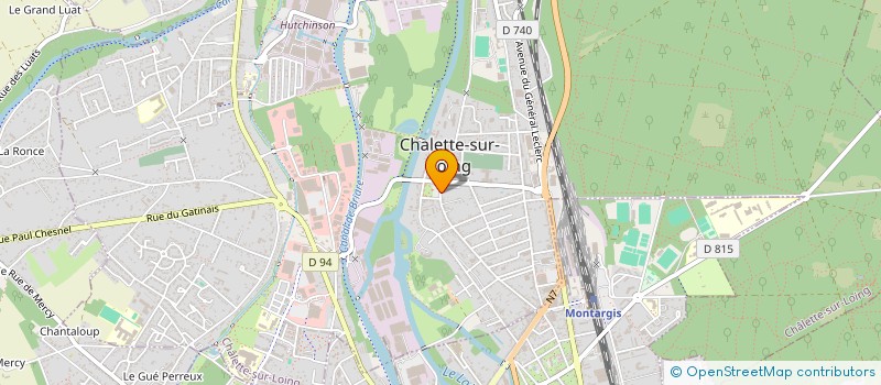 localisation de l'entreprise LABELTREMP-RADIO C2L à CHALETTE-SUR-LOING