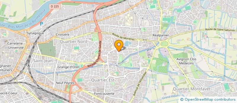 localisation de l'entreprise LABELV à AVIGNON