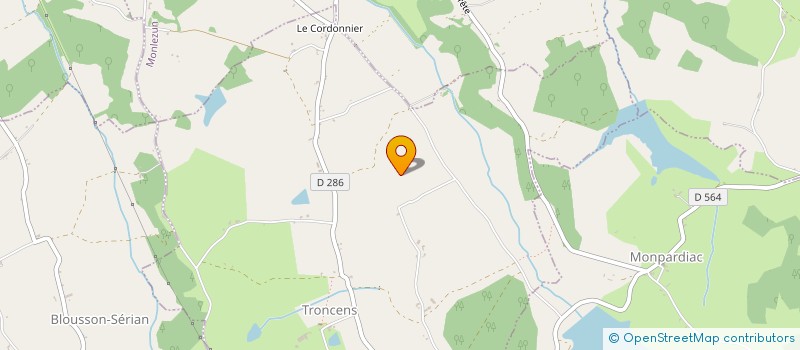 localisation de l'entreprise LABENELLE  MONLEZUN