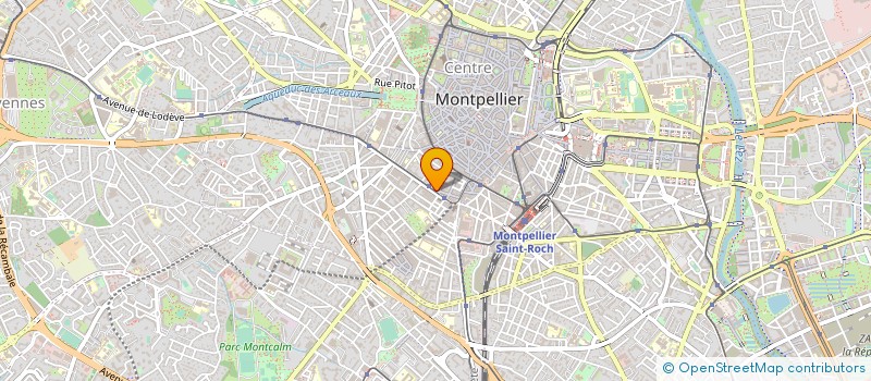 localisation de l'entreprise LABENERGIE à MONTPELLIER