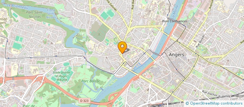localisation de l'entreprise LABEPI à ANGERS