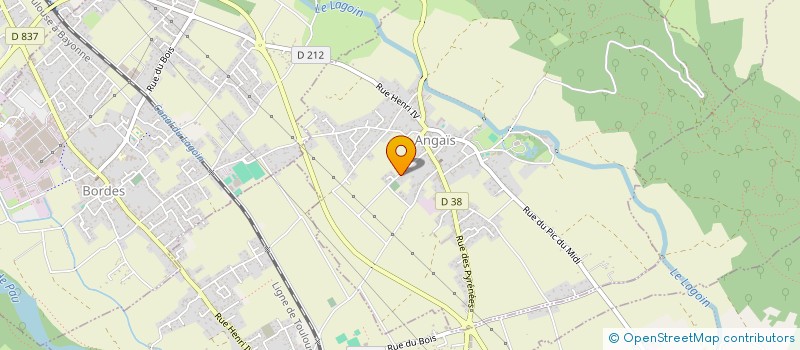 localisation de l'entreprise LABEUSS  ANGAIS