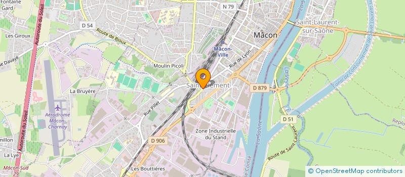 localisation de l'entreprise LABEVAKIEL  MACON