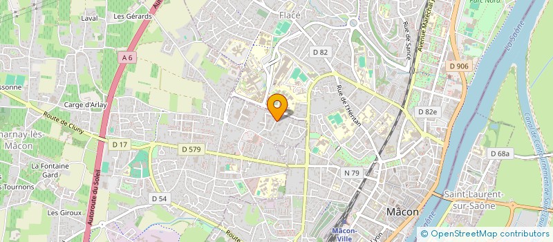 localisation de l'entreprise LABEX LABEL  CHARNAY-LES-MACON