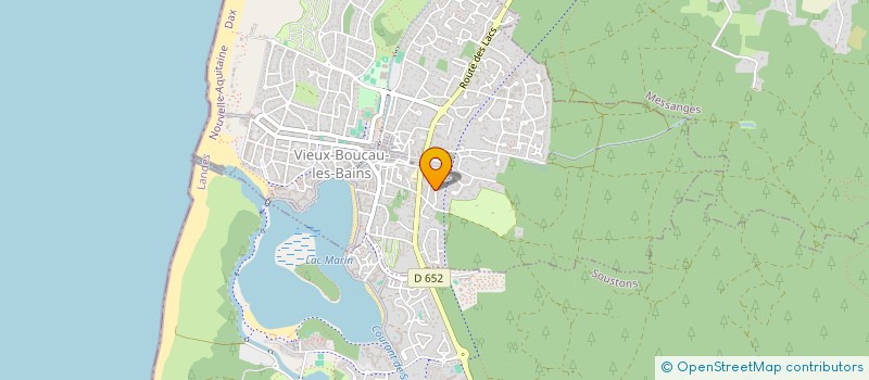 localisation de l'entreprise LABEYRIE TOSQUES  VIEUX-BOUCAU-LES-BAINS