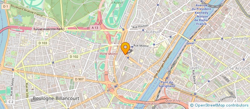 localisation de l'entreprise LABGAM à PARIS