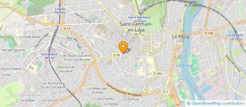 localisation de l'entreprise LABGCO78  LE PECQ