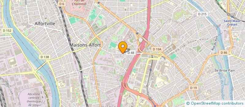 localisation de l'entreprise LABHOUSE  MAISONS-ALFORT