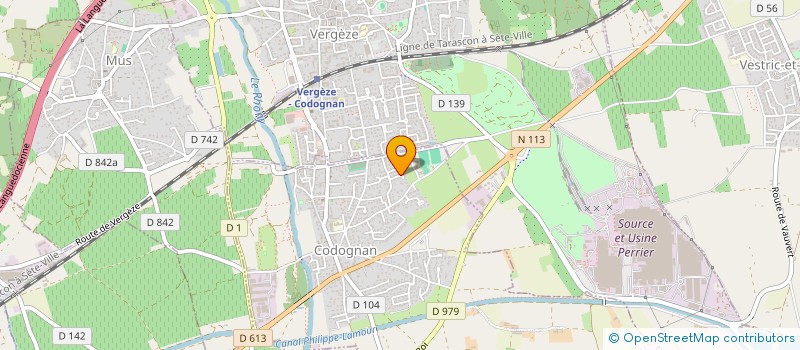 localisation de l'entreprise LABILA  CODOGNAN