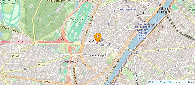 localisation de l'entreprise LABINVEST à PARIS
