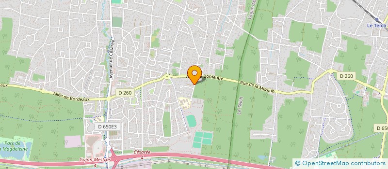 localisation de l'entreprise LABITO  GUJAN-MESTRAS