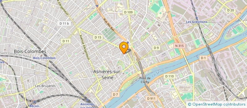 localisation de l'entreprise LABLACKCAM à ASNIERES-SUR-SEINE