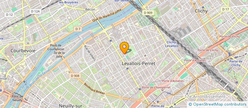 localisation de l'entreprise LABLANCHERIE CONSEIL à LEVALLOIS-PERRET